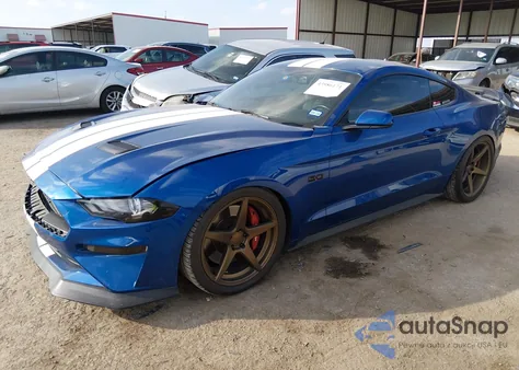 2018 Ford Mustang Gt Premium из США, поврежденный, VIN 1FA6P8CF7J5163212